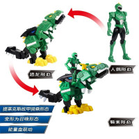 迷你特工队X玩具超级恐龙力量金刚变形机器人机甲恐龙男孩玩具儿童 幻龙战甲提莱克斯8607