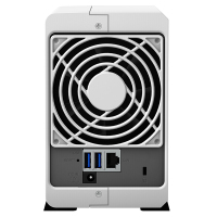 群晖(Synology)DS220j(DS218j升级版)2盘位 NAS网络存储服务器 (无内置硬盘)
