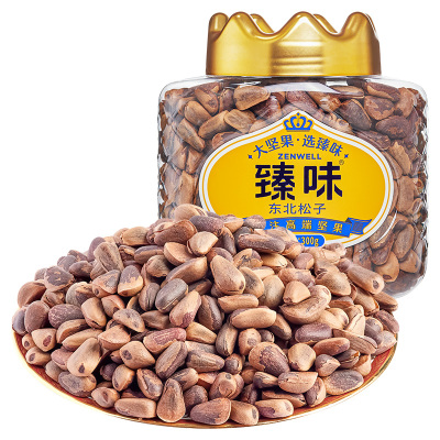 臻味-300g东北松子好果率≥97%非油炸零添加坚果