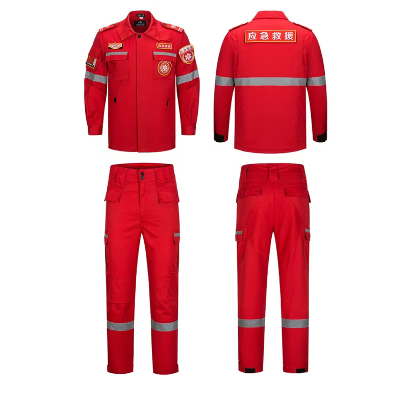 抢险救援服应急救援服(含帽子腰带肩章胸牌等标志) s-5xl 套