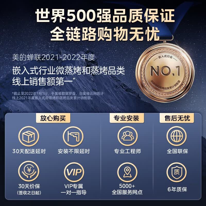 美的(Midea)GC5微蒸烤一体机 嵌入式51-60L微蒸烤箱 10英寸大彩屏 微蒸烤炸炖5合1[行业爆款]高清大图