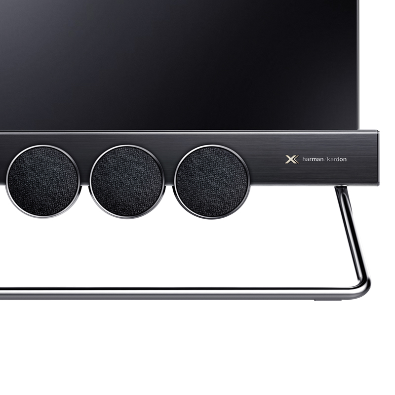 TCL 官方旗舰 55X5 (55英寸)吋 4K超高清 全面屏防蓝光智能电视 曲面量子点液晶平板电视高清大图