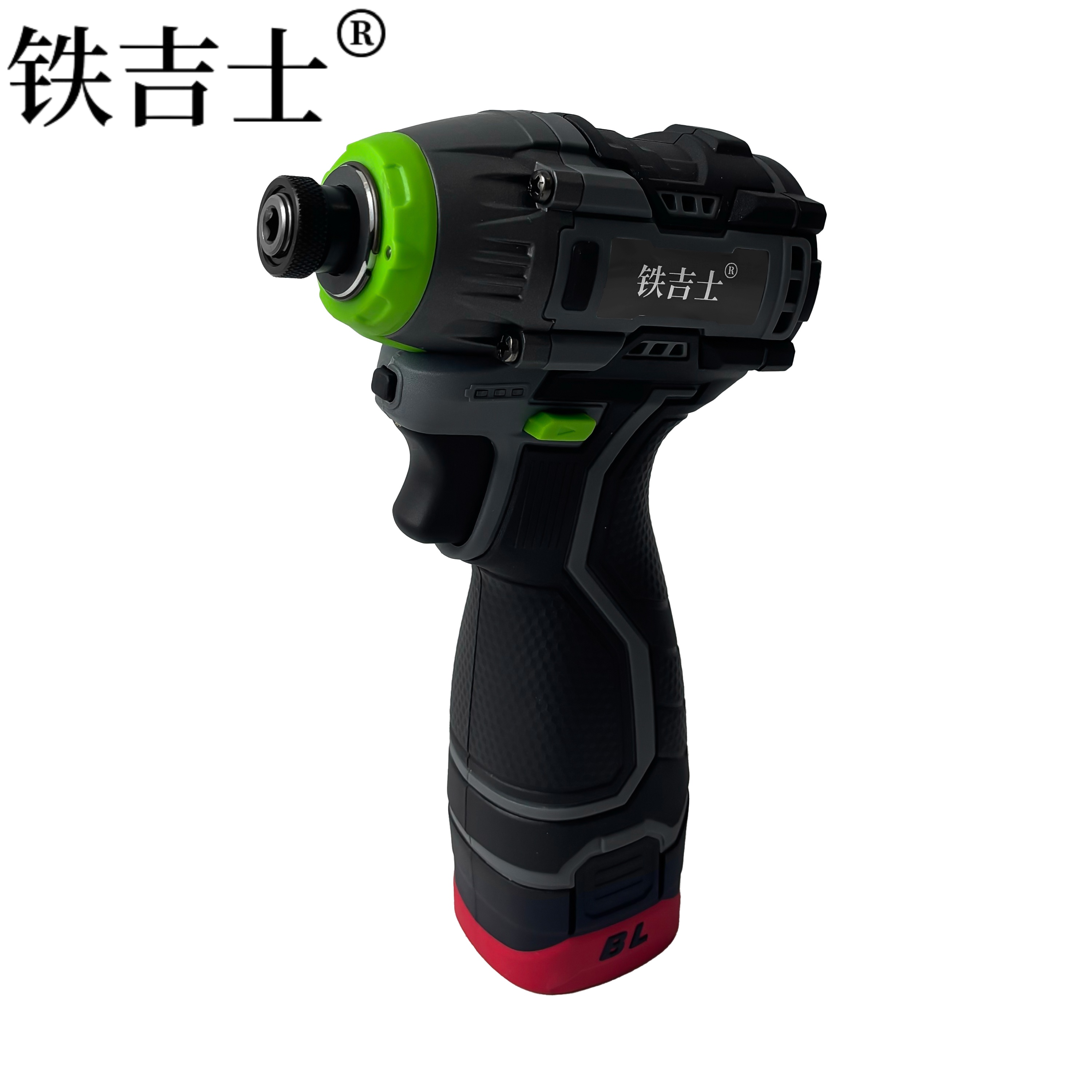 铁吉士 无刷起子机 电锂手枪钻 两电一充 套