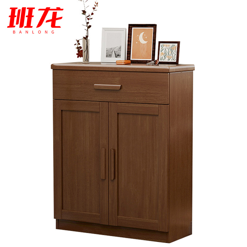 班龙鞋柜80*32*98cm两门台高清大图