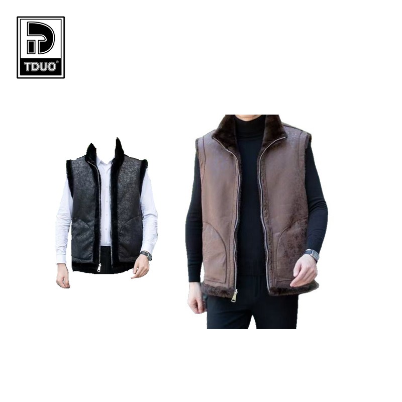 TDUO 防寒皮背心TT12 件高清大图