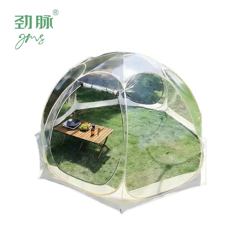 劲脉 星空透明帐篷 450*450*230cm 顶高清大图