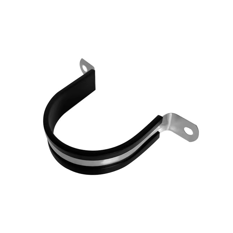 冰匠 304不锈钢管卡扣U型带连胶条骑马卡 单位:包高清大图