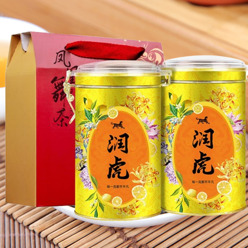 润虎红茶正山小种红茶叶礼盒袋装250g
