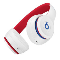 【假一赔十】BEATS solo3 wireless 蓝牙耳机头戴式 米奇 耳戴式 无线耳机折叠式重低音运动耳机 学院白