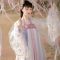 齐胸襦裙套装汉服女刺绣春夏秋款日常白菜襦裙