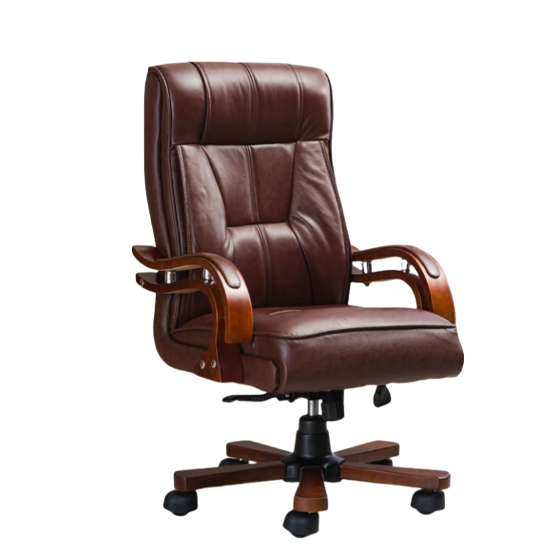 蕃蒂老板椅耐磨pu皮高清大图