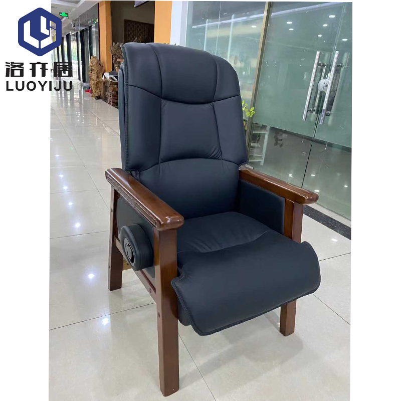 椅子 实木可躺四脚椅YZ668/把高清大图
