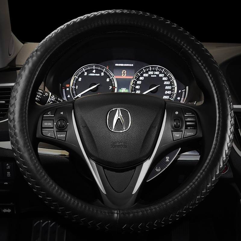 讴歌CDX ILX TLX MDX RDX ZDX RLX TLRL真皮汽车方向盘套四季把套