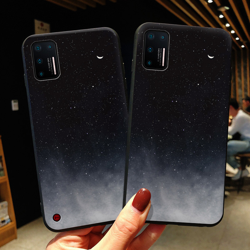 火豹锤子3手机壳硅胶简约时尚星空月牙防摔全包保护套挂绳男女