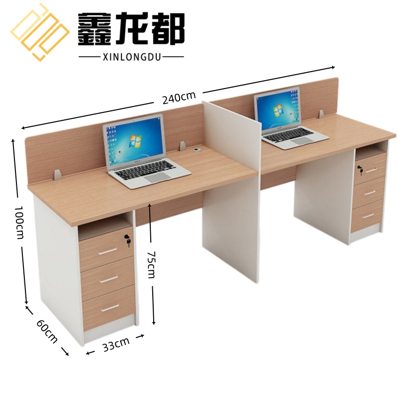 鑫龙都屏风工位120*60*100cm高清大图