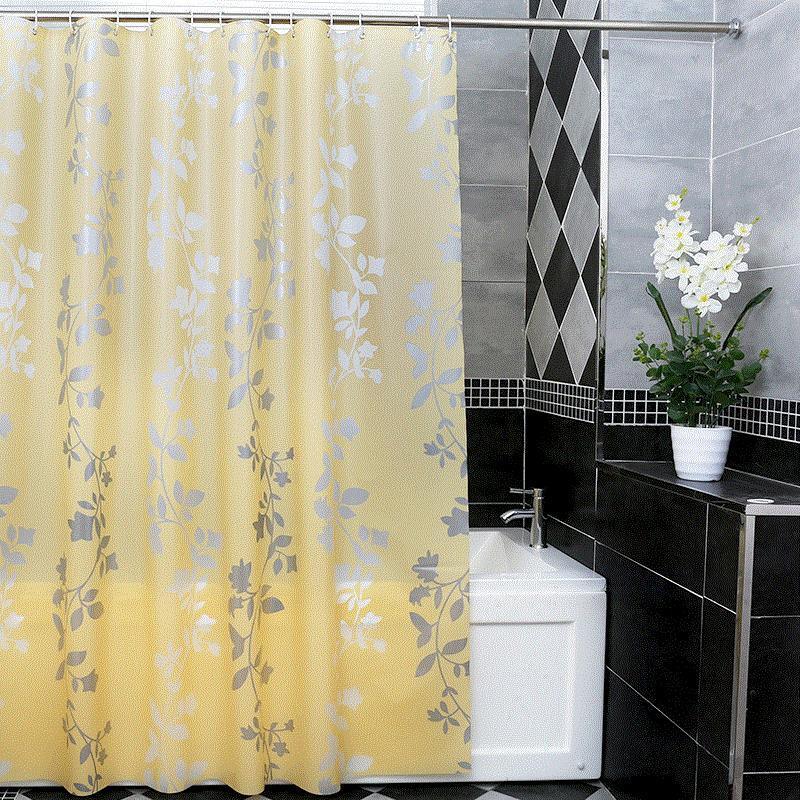 卫生间浴室帘子防水防霉挂帘免打孔淋浴室拉帘间浴室帘