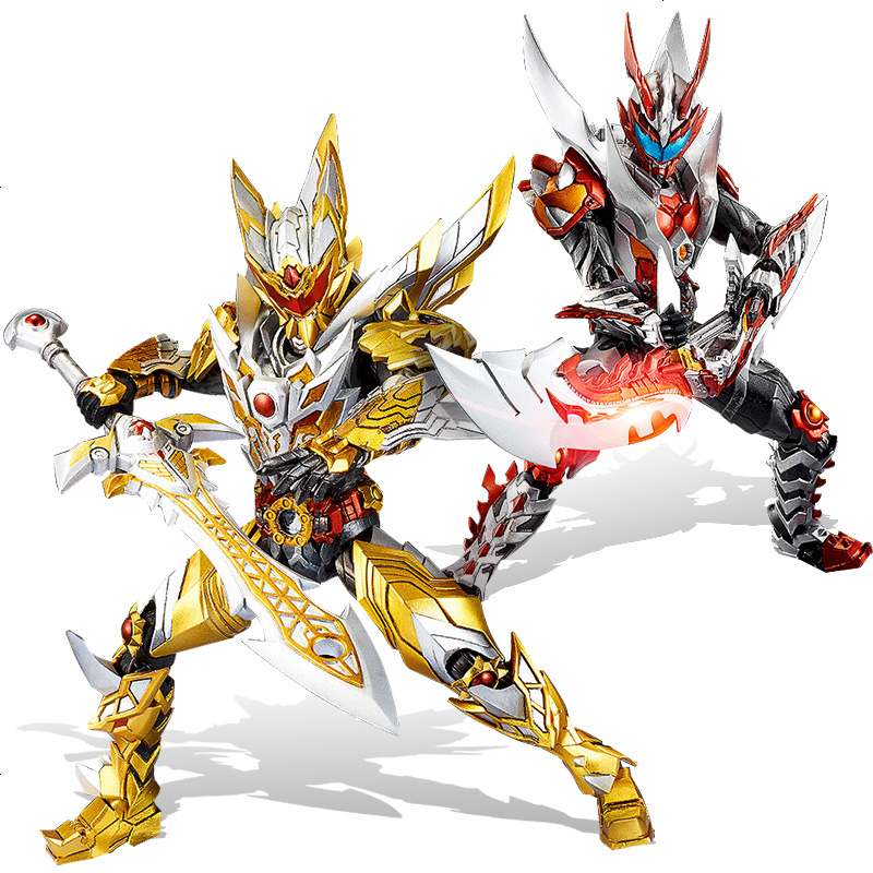 奥迪双钻凯铠甲勇士玩具捕王将珍藏进化版手办炎龙可动人偶帝皇侠