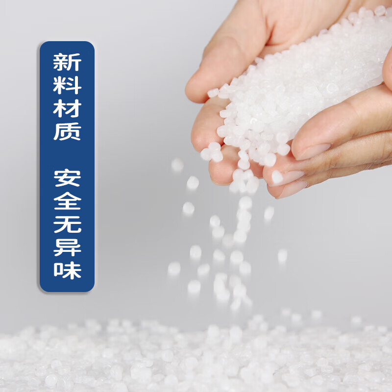 千苏 QS-LK5060 黑色加厚双面垃圾袋双面3丝平口式50*60cm垃圾袋50只/包高清大图