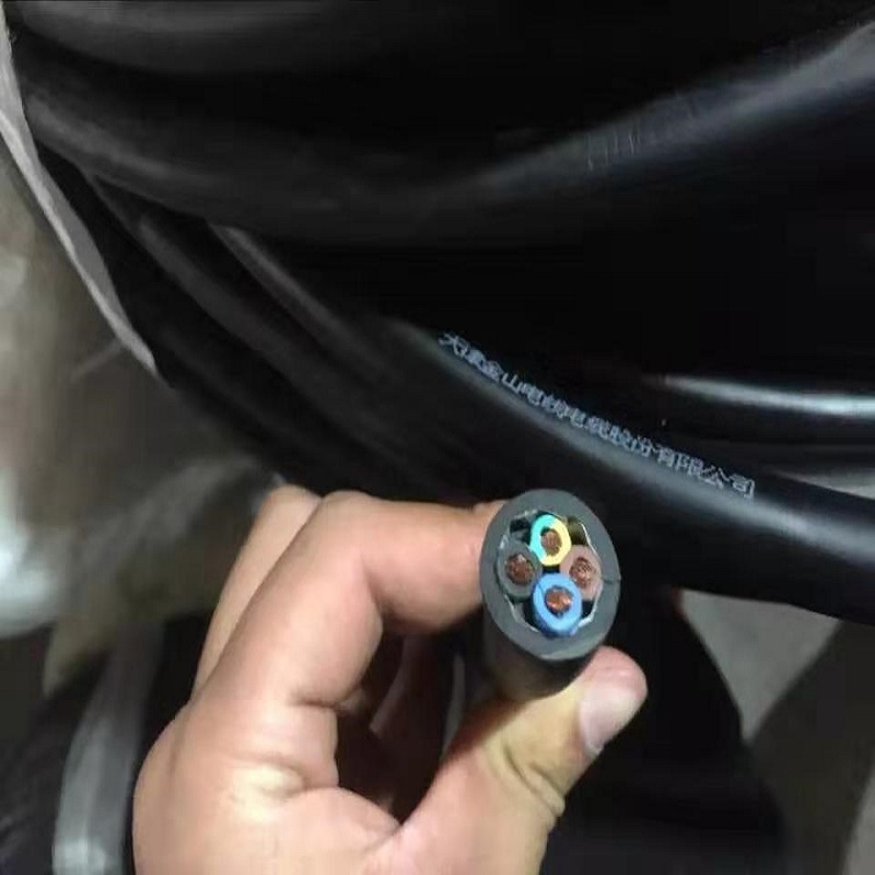 金山 国标橡套电缆 YZ2*4平方 100米