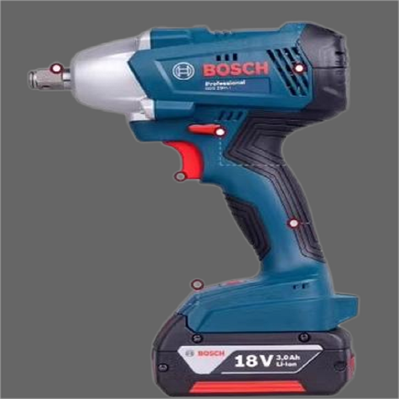博世(BOSCH) 锂电冲击扳手机 GDS 250-LI 1台高清大图