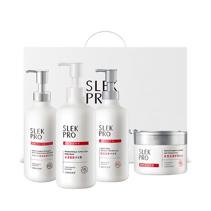 舒蕾PRO430ml头皮专研组合四件套(似水年华)套装高清大图