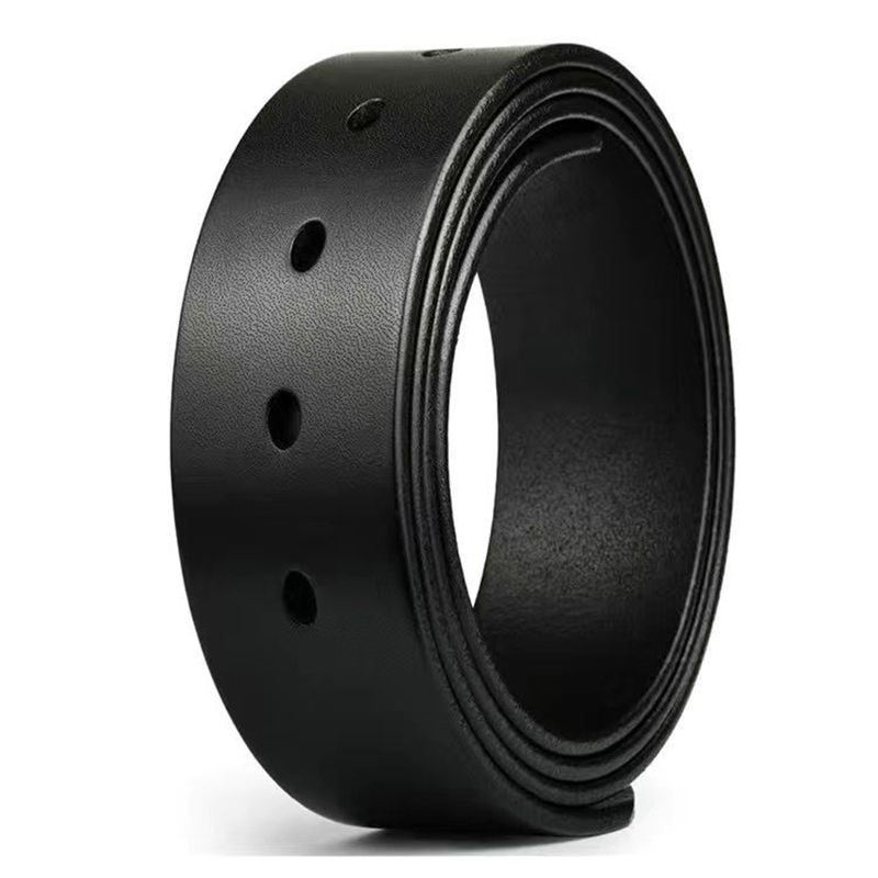 打孔带皮带男真皮不带头男士牛皮腰带带身裤腰带针扣无头带条带皮高清大图