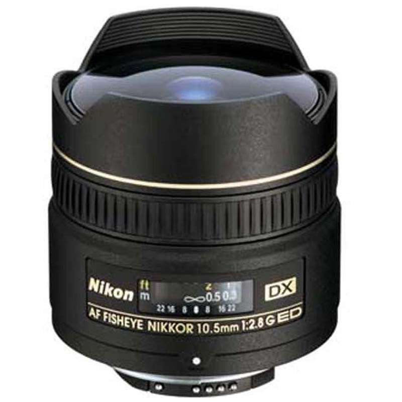 Nikon/尼康 AF DX 10.5mm f/2.8G ED 自动对焦鱼眼镜头 鱼眼定焦镜头 礼包版尼康卡口不支持滤镜