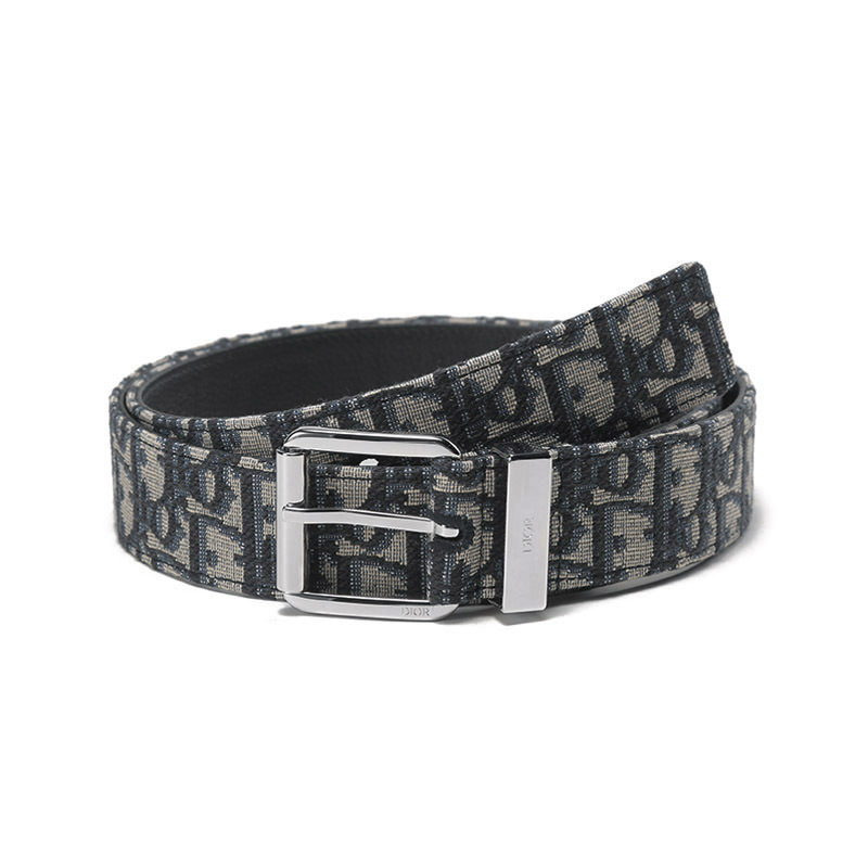 迪奥 dior 男士织物/皮革不可裁剪皮带腰带4333plyse