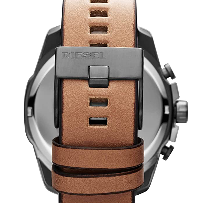 苏宁极物个性皮表带多功能计时石英男士手表DZ4280高清大图