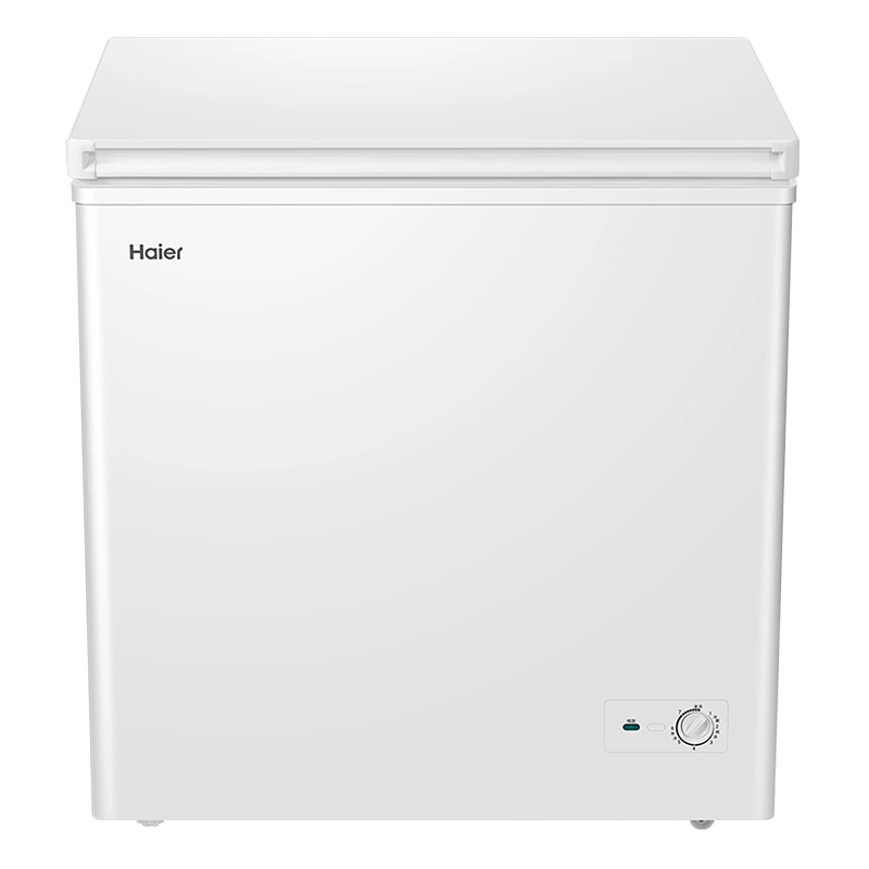 海尔201升卧式冷柜一级能效低霜家用冰柜 冷藏柜冷冻柜小冰柜家用商用小型冰箱大容量冷柜 BC/BD-201G高清大图