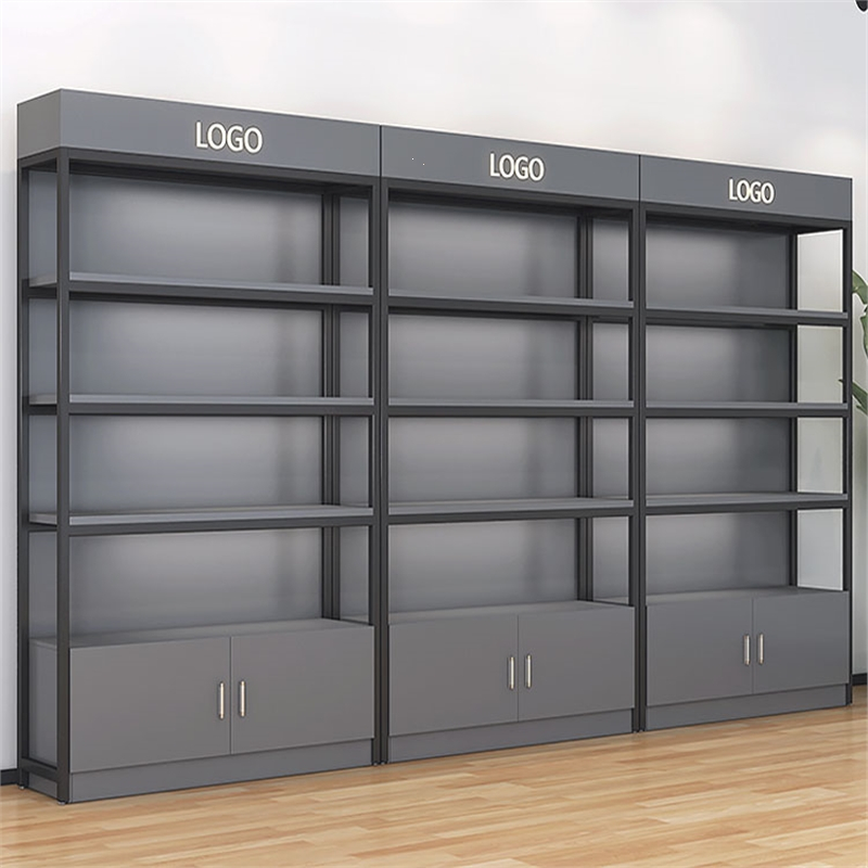 古达货架展示柜陈列化妆品置物架产品烟酒样品美容院超市多层储物柜子