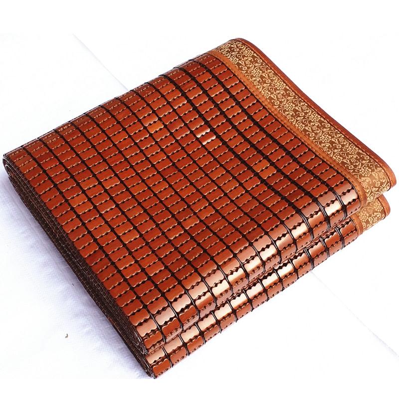 爱天家纺麻将凉席竹凉席双人床1.8米1.5米碳化双牛筯单人学生宿舍1.