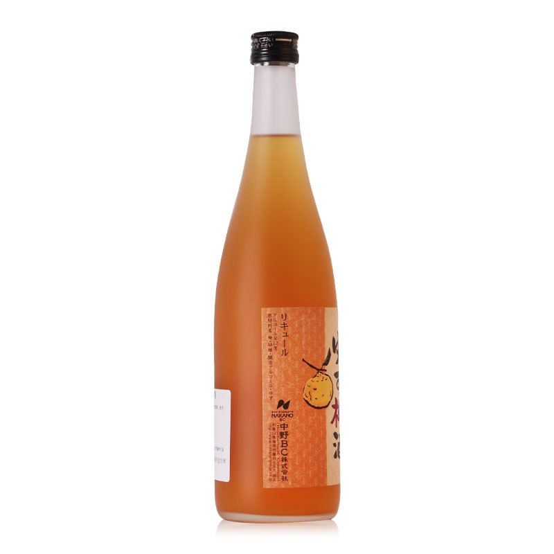 日本进口纪州梅子配制酒 柚子梅子酒720ML