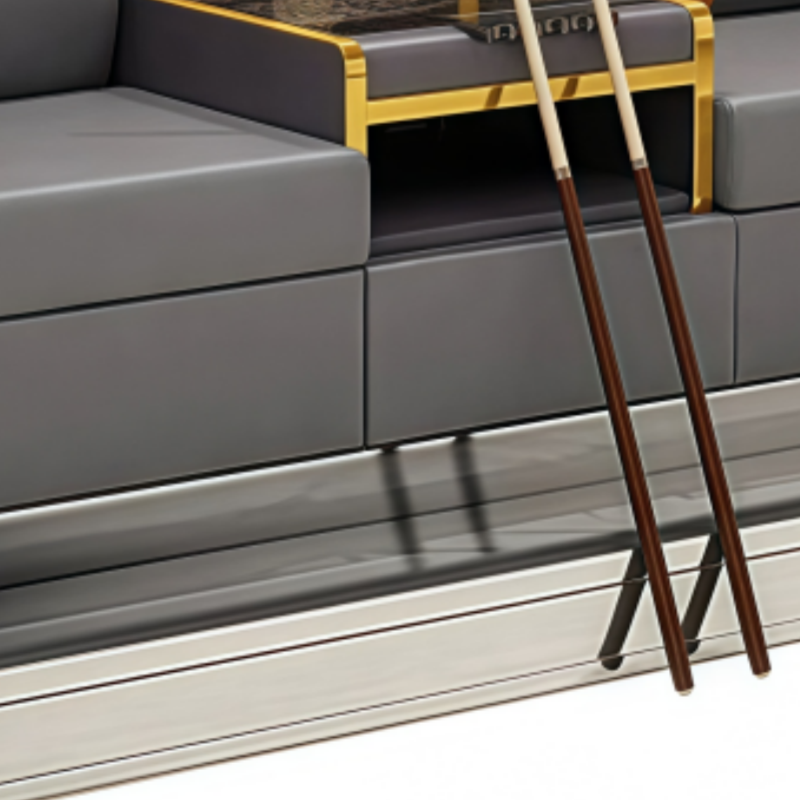 豫龙都台球沙发双人位张高清大图