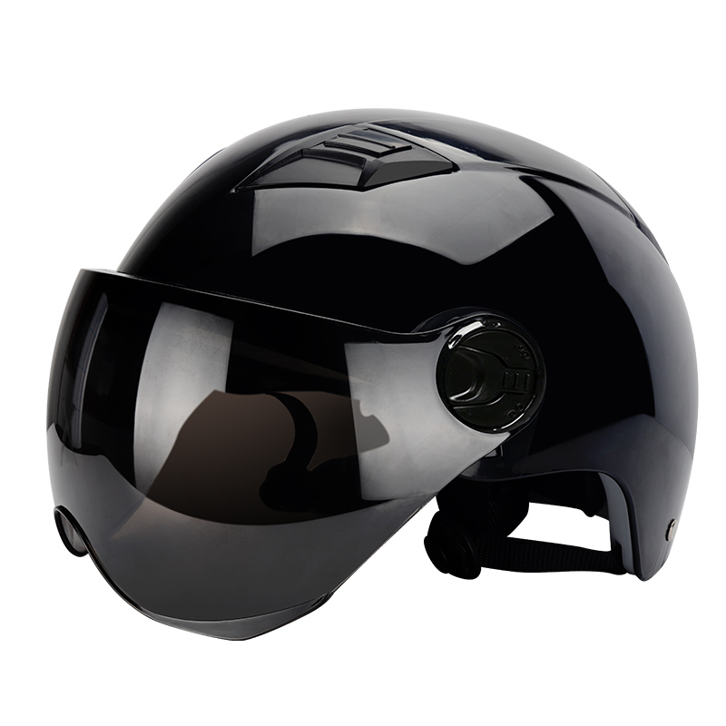 电动车电瓶车头盔成人abs安全帽摩托车男女士款半盔夏