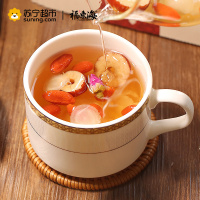 福东海 人参气血茶枸杞红枣桂圆宝茶玫瑰八养宝茶组合花茶补生茶200g