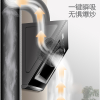 方帅(FOSHUAI)710MM小尺寸抽油烟机单机家用 C12小户型大吸力侧吸式近吸小型吸烟机 21m³脱排排烟罩企业价