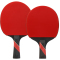 虔羽比赛训练乒乓球拍QY16 横拍