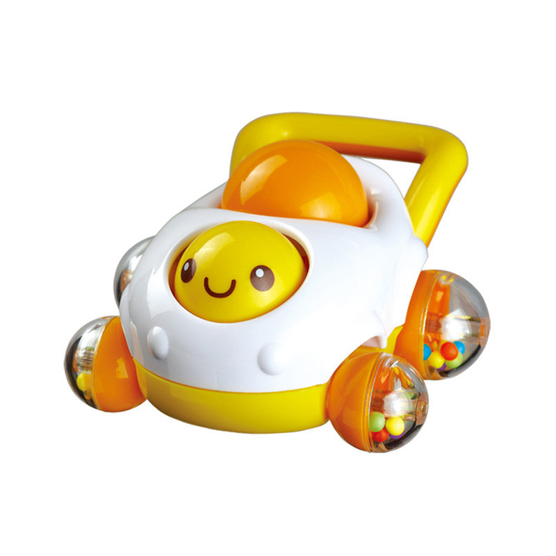 费雪(Fisher Price) 声光安抚粉色海马加澳贝小推车转转乐