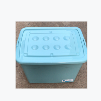 塑料带轮收纳箱 46*33*26cm