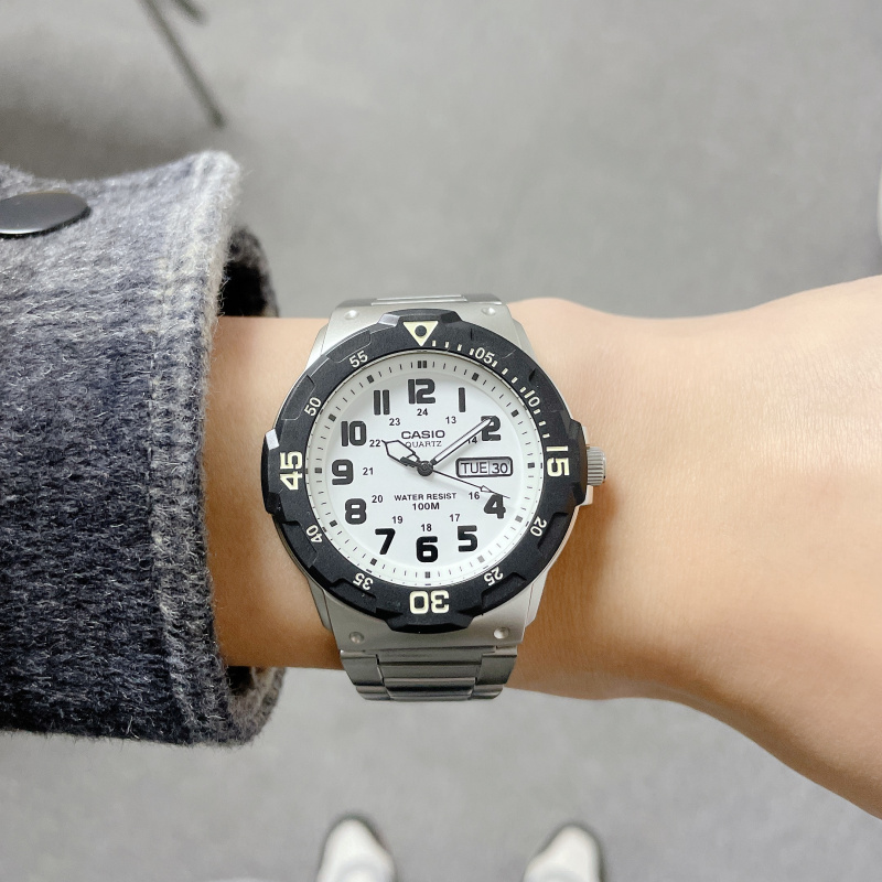 官方正品卡西欧casio男士学生手表运动手表夜光防水石英表带星期日历