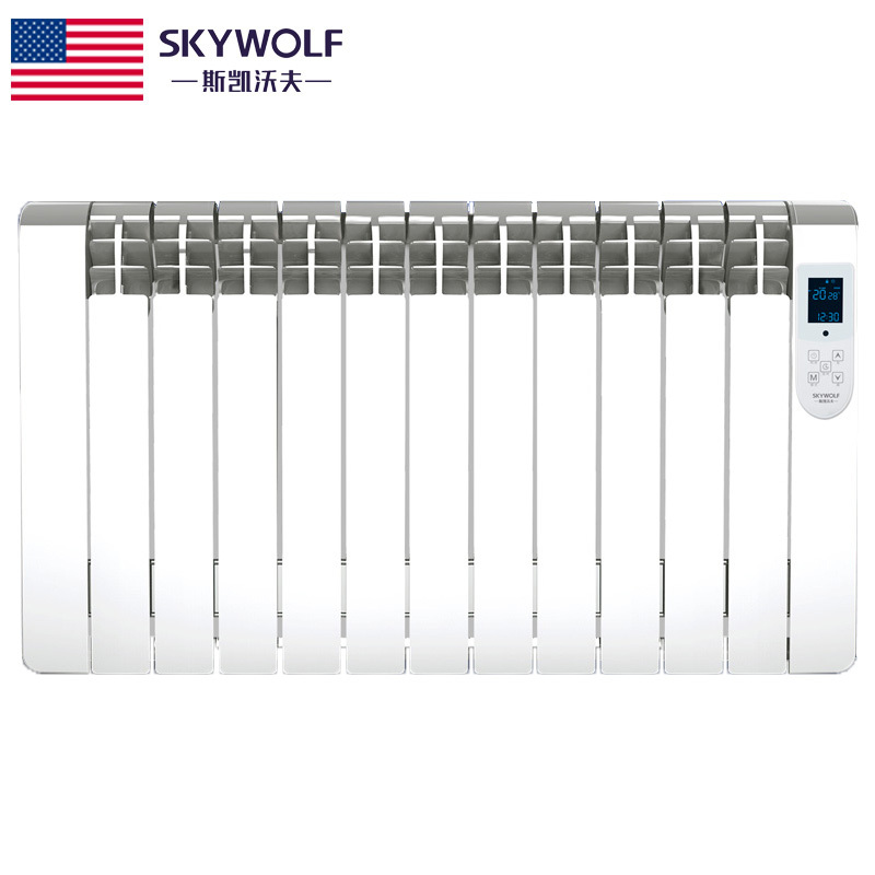 斯凯沃夫(SKYWOLF)取暖器SK-220B欧式快热炉家用节能速热电暖气片浴室小太阳电暖风机变频对流WiFi智能控制