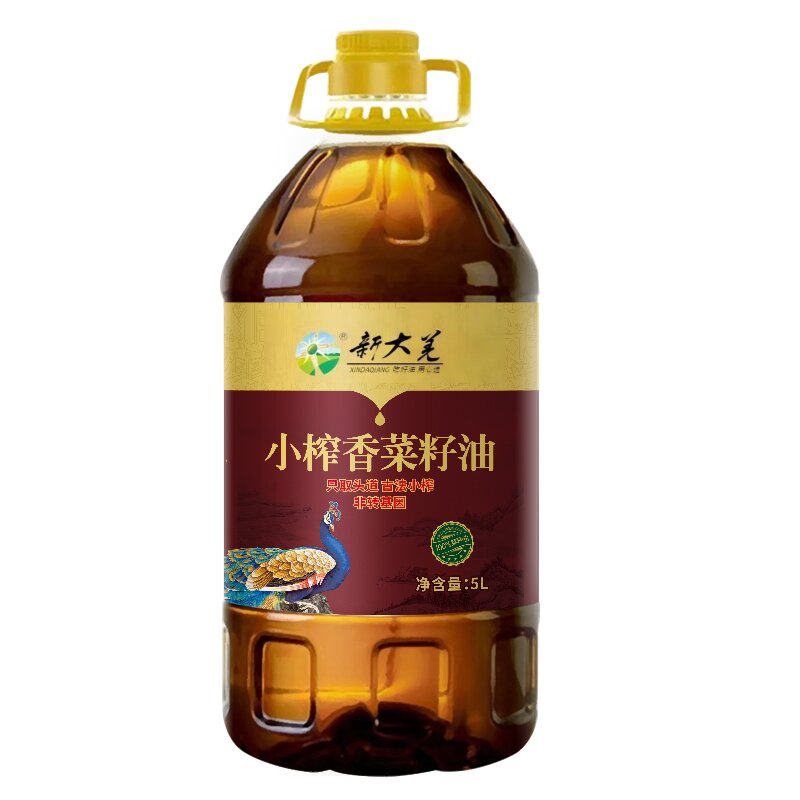 新大羌(XINDAQIANG) 小榨香菜籽油5L