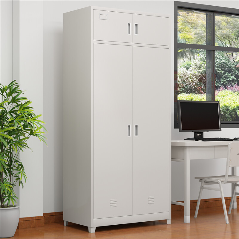 富路达士兵柜内务柜干部双人铁皮物品柜宿舍双门士官更衣储物柜高清大图