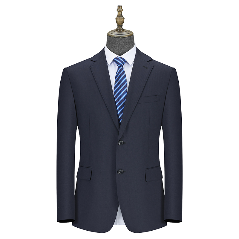 天鸣 西服套装70%羊毛工作服 TM7005 套高清大图
