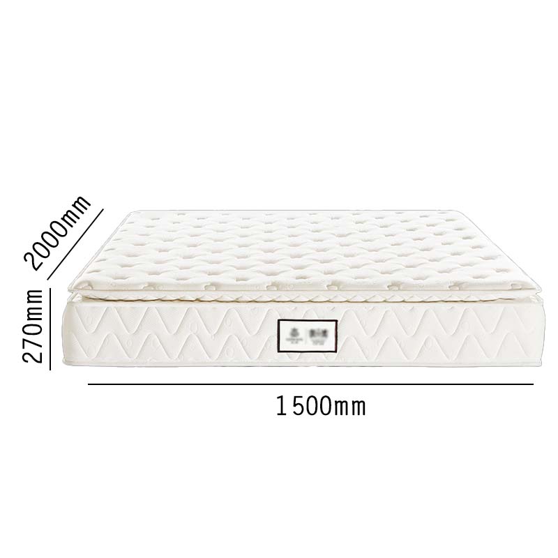 鑫升顺压缩卷包床垫席梦思独立弹簧天然乳胶超软折叠F款厚约27cm/[天然乳胶5cm+独立布袋簧]超软舒适高清大图