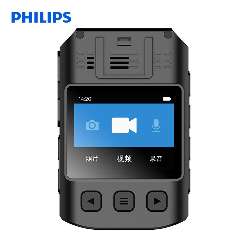 PHILIPS飞利浦超高清执法仪VTR8203 4K单兵之王高清大图