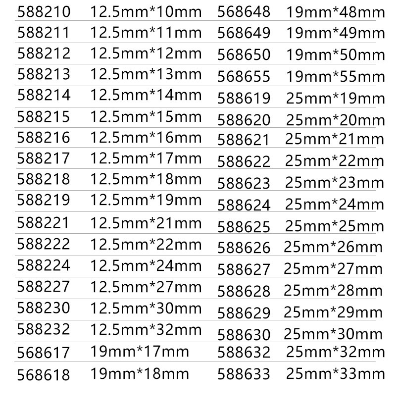 长城精工 风动长套筒风炮套筒头3/4系列六角重型气动套头 43mm 568643高清大图