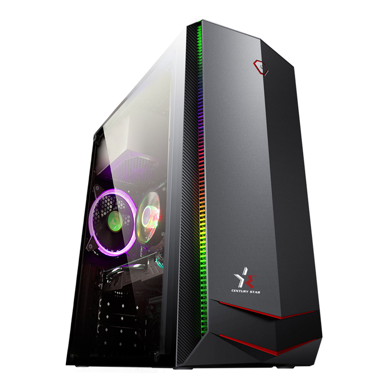 铭能 i5四核/GTX1660Ti/16G内存/512G固态 台式机 DIY组装机 台式电脑 商务家用办公组装电脑 学生学习电脑设计台式主机吃鸡电竞游戏电脑主机台式+27英寸全套高清大图