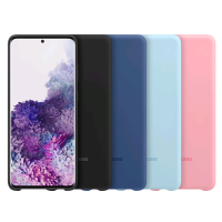 三星SAMSUNG S20+ 5G液态硅胶保护壳 原装手机壳 S20保护套5G防摔后壳皮套原装正品
